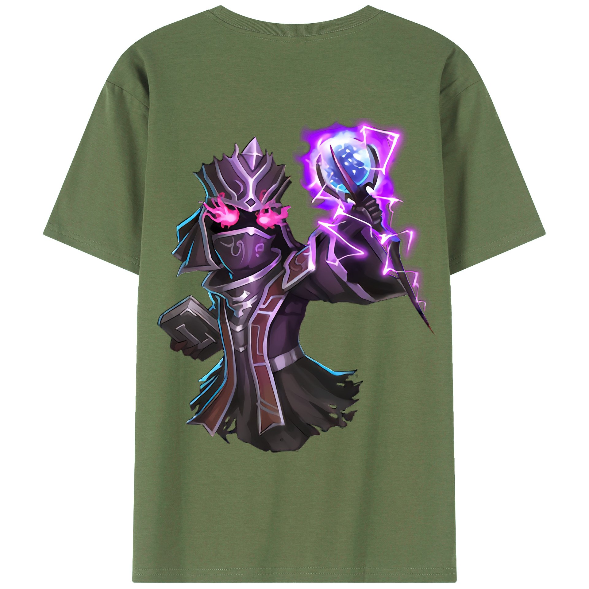 （画像用） リーグ・オブ・レジェンド League of Legends LOL 綿100％ メンズ半袖Tシャツ（バックプリント） 通気性